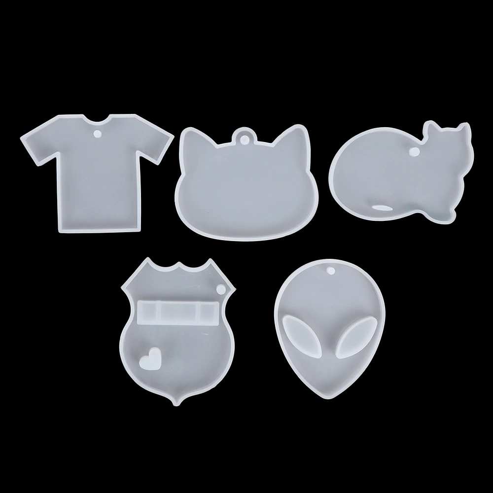 Kawaii кошачья лапа Силиконовая Форма Смола Сердце Звезда Луна Мороженое УФ