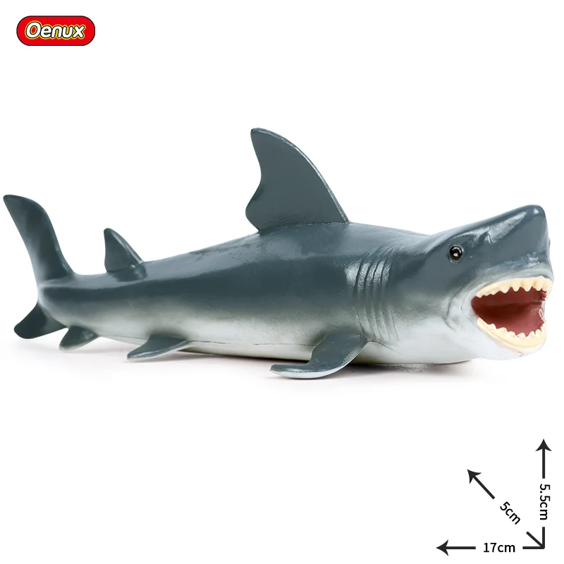 Фигурка морской акулы Oenux Sealife экшн фигурка морского аквариума котик Кит