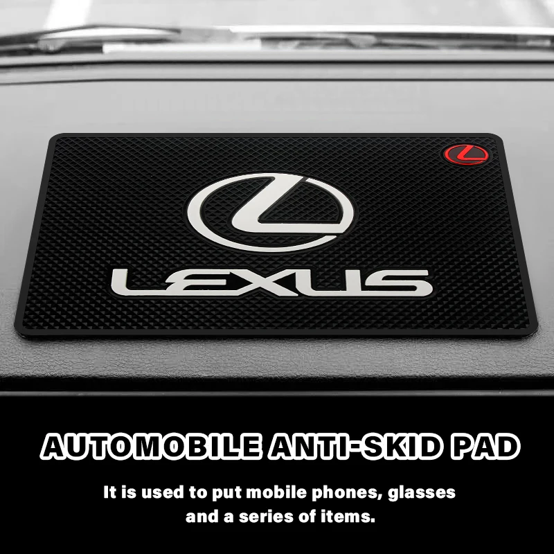 

Car Styling Anti-Slip Mat Silica Gel Dashboard Phone Sunglasses Non-slip Pad For Lexus IS250 IS300 RX330 RX350 RX300 GS300 LX570