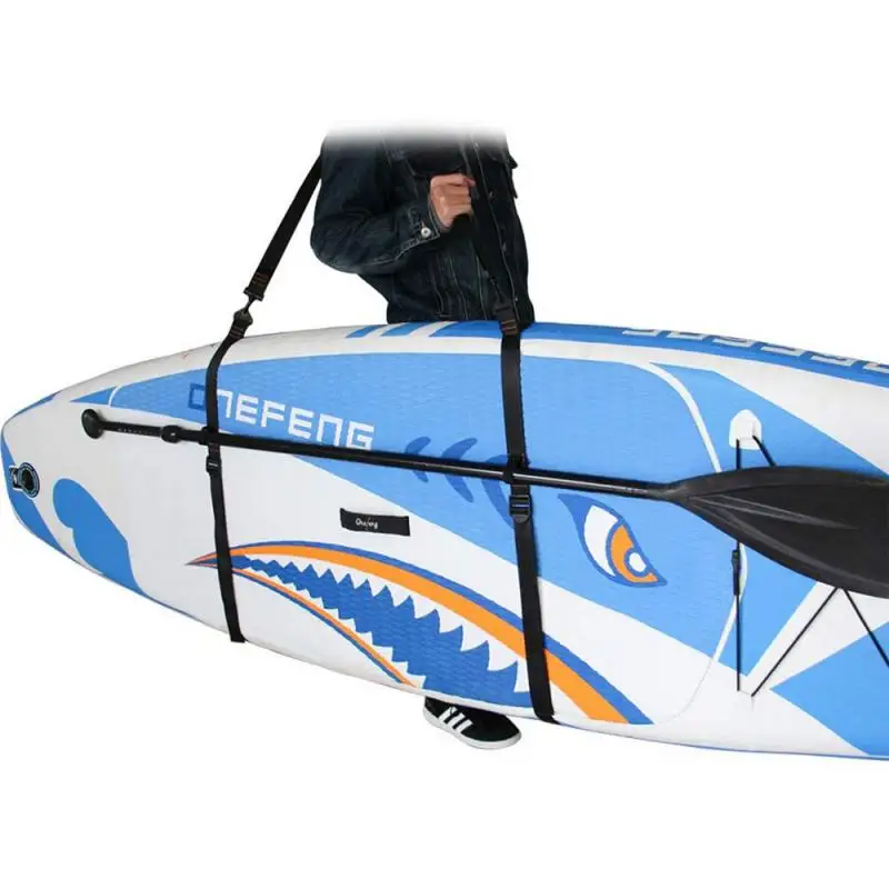 

Water Sports Accessories Surfboard Shoulder Strap Adjustable Carry Sling Stand Up Surfing Surf Paddle Board Carrier.