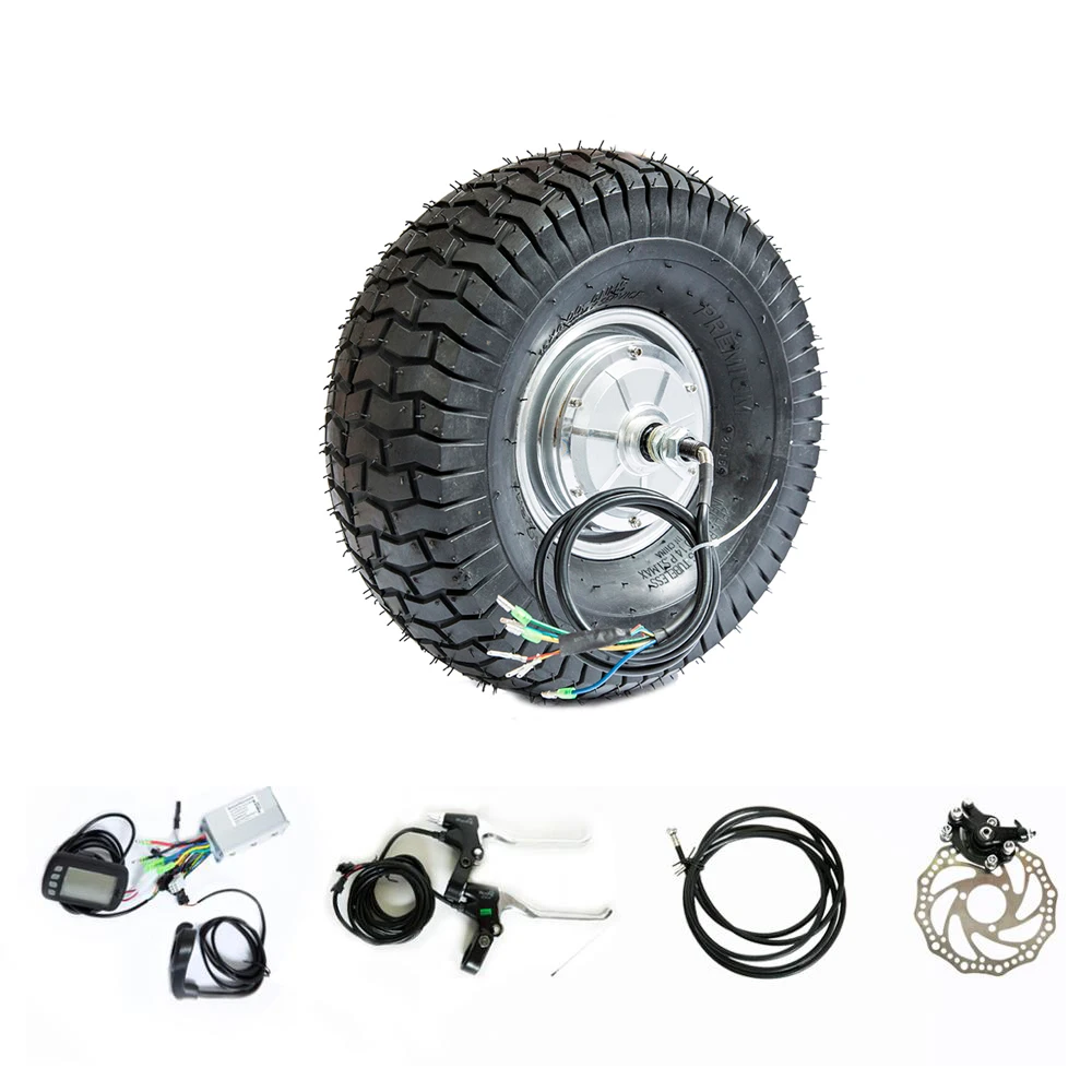 

15" off-road Tyres 48v 1000w Hub Motor Kit Electric Bicycle Accessories 36v 48v 800w 500w Gocart ATV Scooter