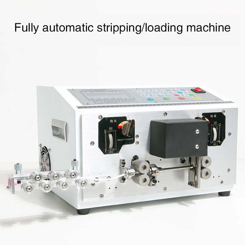 Автоматическая компьютерная машина для резки и зачистки клемм кабеля проводов