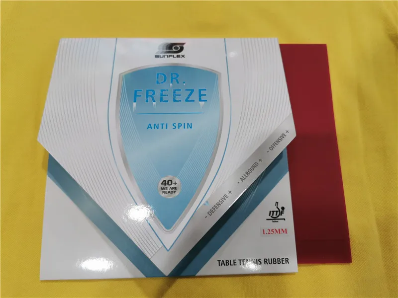 SUNFLEX DR. FREEZE ARC-PROOF Anti-arc(анти-петля, анти-спина, защита) анти-мощность Резина с губкой 1,25 мм торта лампа губка