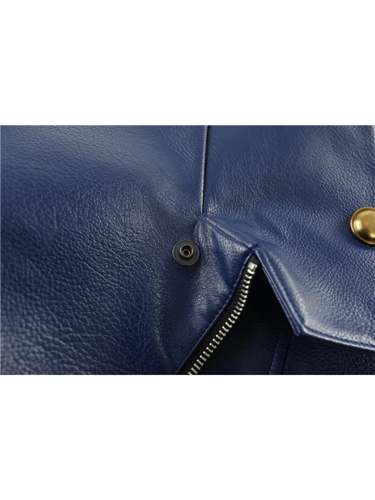 2021 Women Leather Jacket Zippers Loose Winter Vintage Trendy Korean Style Locomotive Lapel Female Chic PU Short Fur Tide | Женская