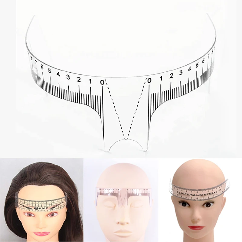 4 вида Мерная линейка микроблейдинг Полуперманентная для бровей тату
