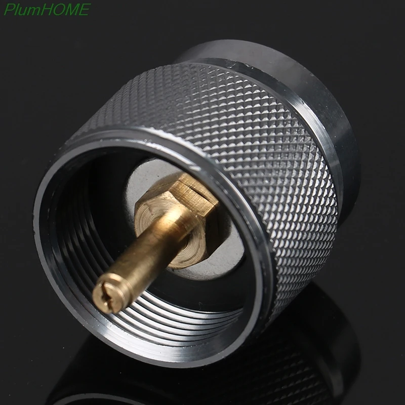 

American Standards Manp Propane Gas Tank Converter Outdoor Camping Stove Adapter with Self-closing Function