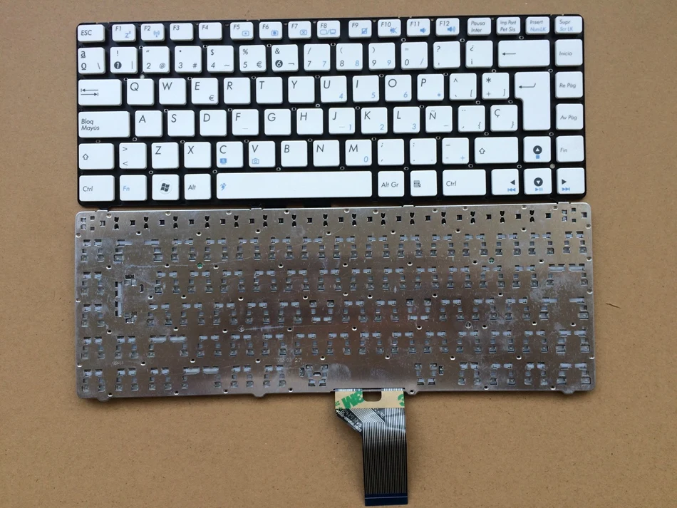 Клавиатура с испанской раскладкой для ASUS U30 U31 U31F U31S U31Sg U31Sd U31Jg U35 U35F U35J U35Jc U36 U36Jc U41 U45