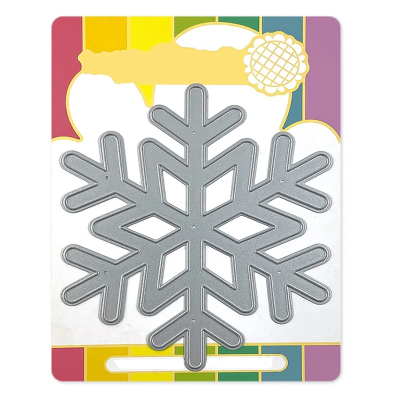 

2021 New Christmas Snowflake Metal Cutting Dies For DIY Craft Making Paper Pattern Greeting Card and Scrapbooking No Clear Stamp