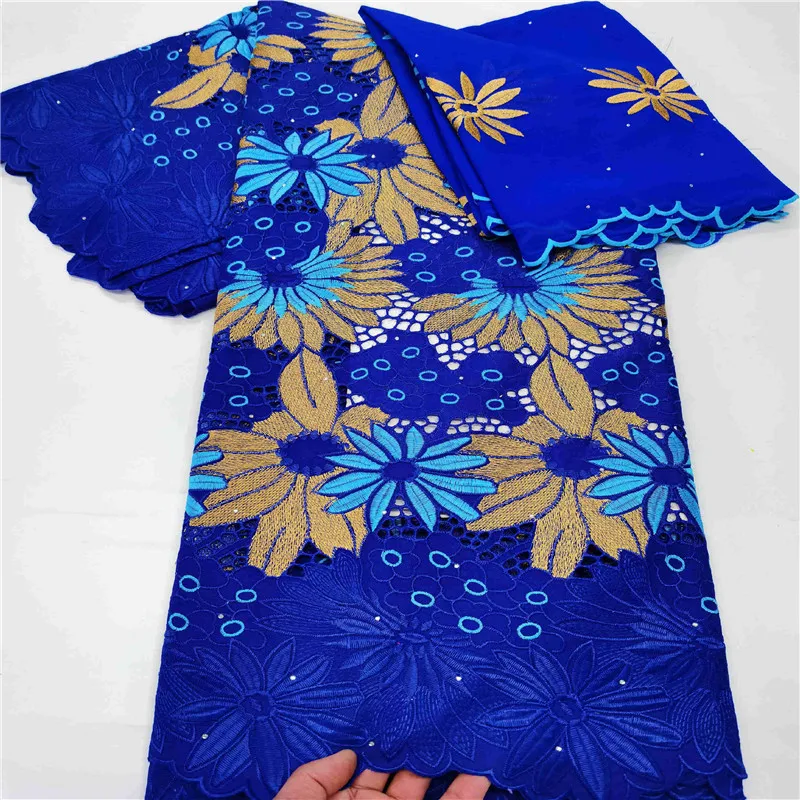 

African Swiss Voile Lace In Switzerland French Nigerian Tulle Lace Fabric For Dress Swiss Cotton Lace Fabric HL135-423