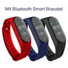 Новинка M4 Смарт-часы ремешок спортивный трекер часы умный Браслет фитнес-браслет для здоровья браслет для измерения артериального давления и пульса