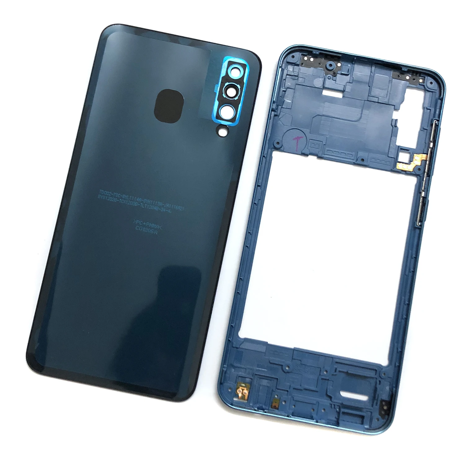Для Samsung Galaxy A50 2019 A505 A505F A505DS корпус телефона средняя рамка крышка батареи задняя