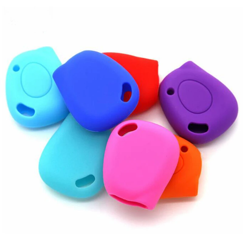 PREISEI 1 кнопочный автомобильный пульт дистанционного управления силиконовый