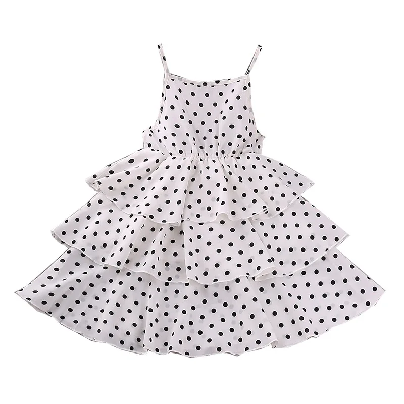 

Girl Dress Dress Girl Summer 2021 New Toddler Dress Strap Polka Dot Cake Dress Dress Up Girl Dresses For Girls
