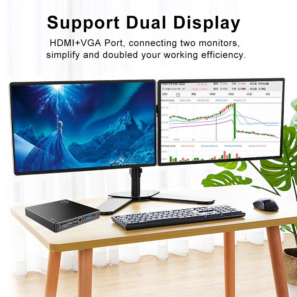 K400 F8L Мини ПК AMD четырехъядерный 2 0 ГГц компьютер Win10 Pro OEM Лицензия 1000 Мбит/с LAN HD MI VGA