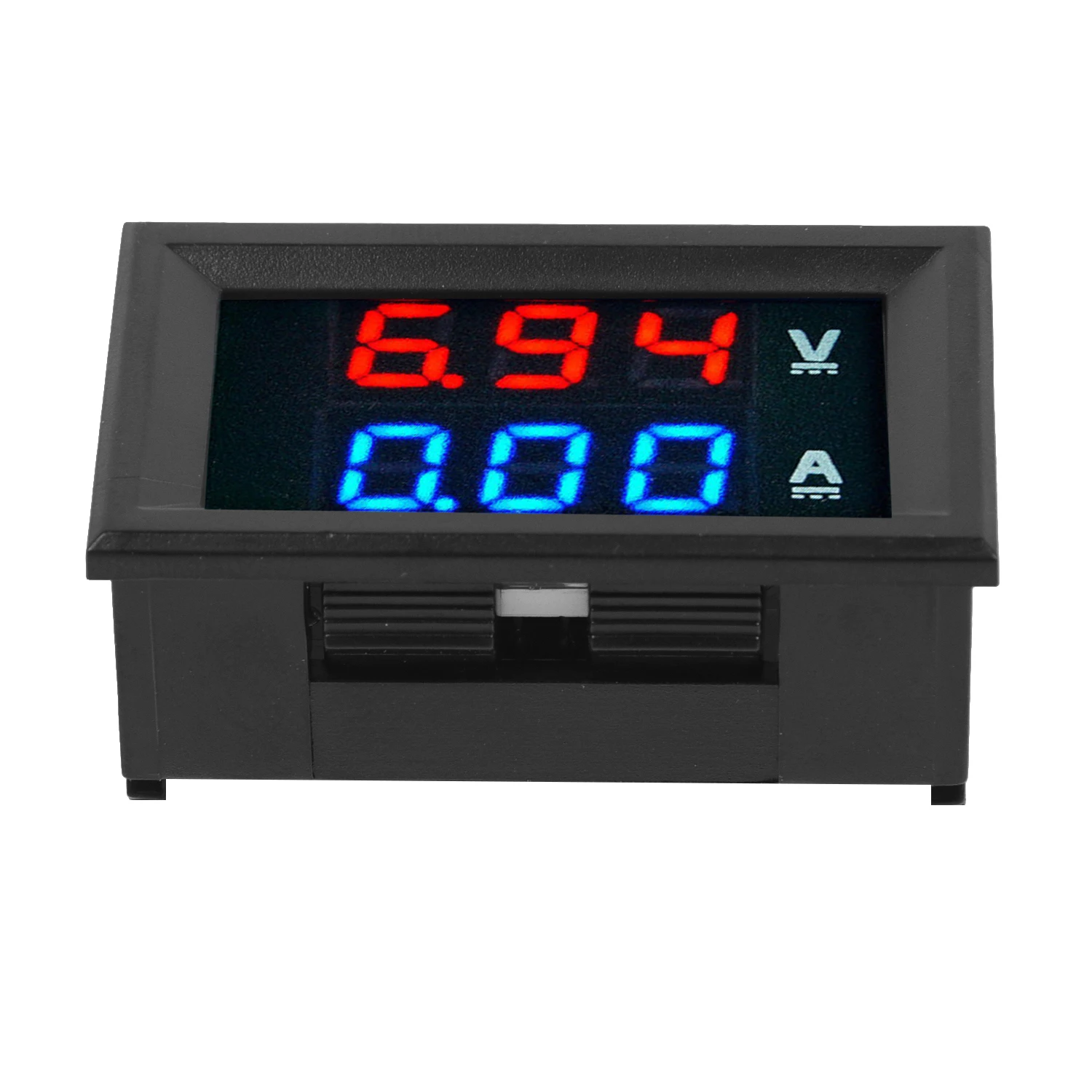 Мини DC 100V10A Двойной цифровой вольтметр Амперметр синий красный светодиодный