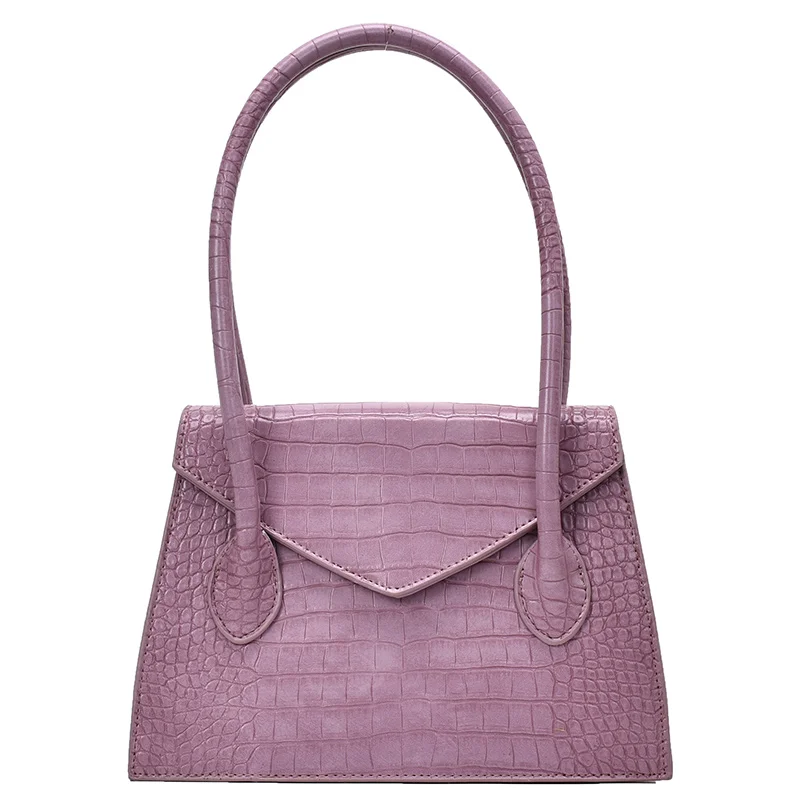 

Elegant Female Crocodile pattern Tote bag 2020 New High-quality Leather Women's Designer Handbag Travel Shoulder Bags Armpit bag