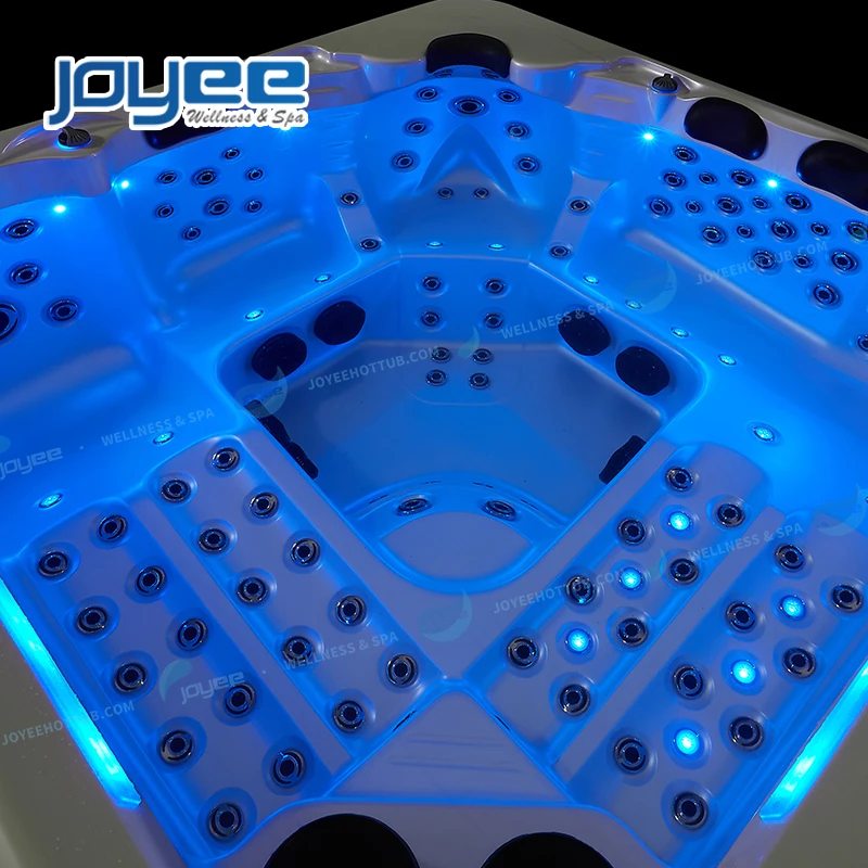 Уличная ванна для ванной с функцией джакузи 6 человек |