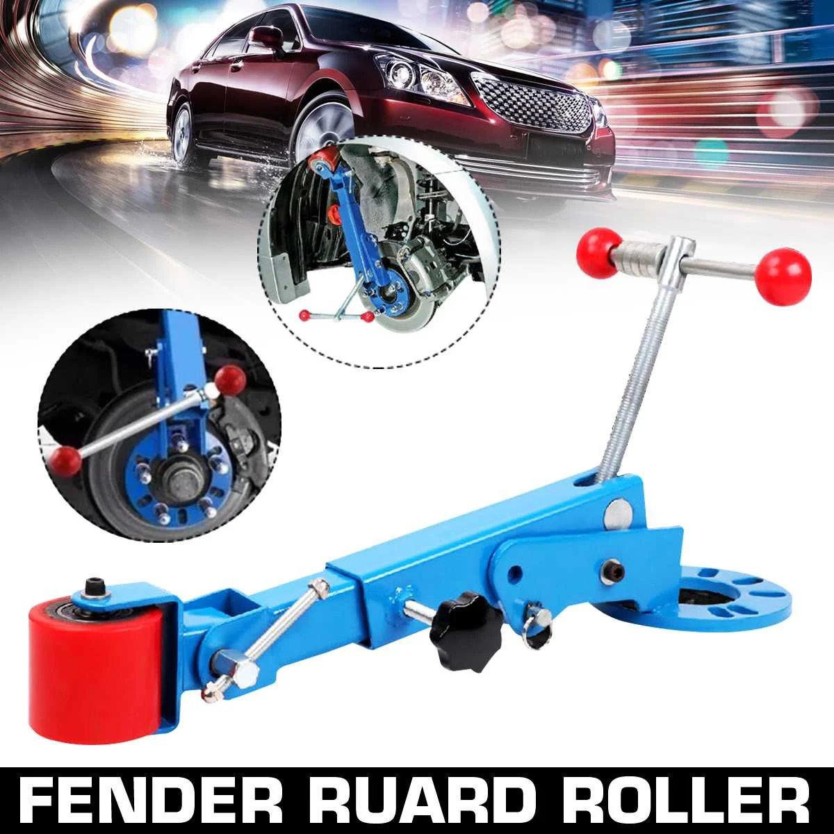 

Auto Vehicle Roll Fender Reforming Extending Expander Tool Wheel Arch Roller Flaring Former Heavy Duty