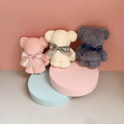 Плюшевые мишки 12 и 14 см Высокое качество супер каваи милый прекрасный коралловый