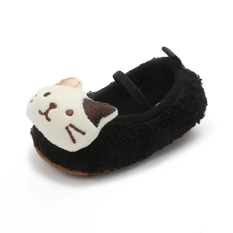 

Baby Boy Girl Cute Cat Shoes 0-18M Newborn Infant Anti-Slip Casual Walking Shoes Toddler Kids Soft Sole Warm First Walkers