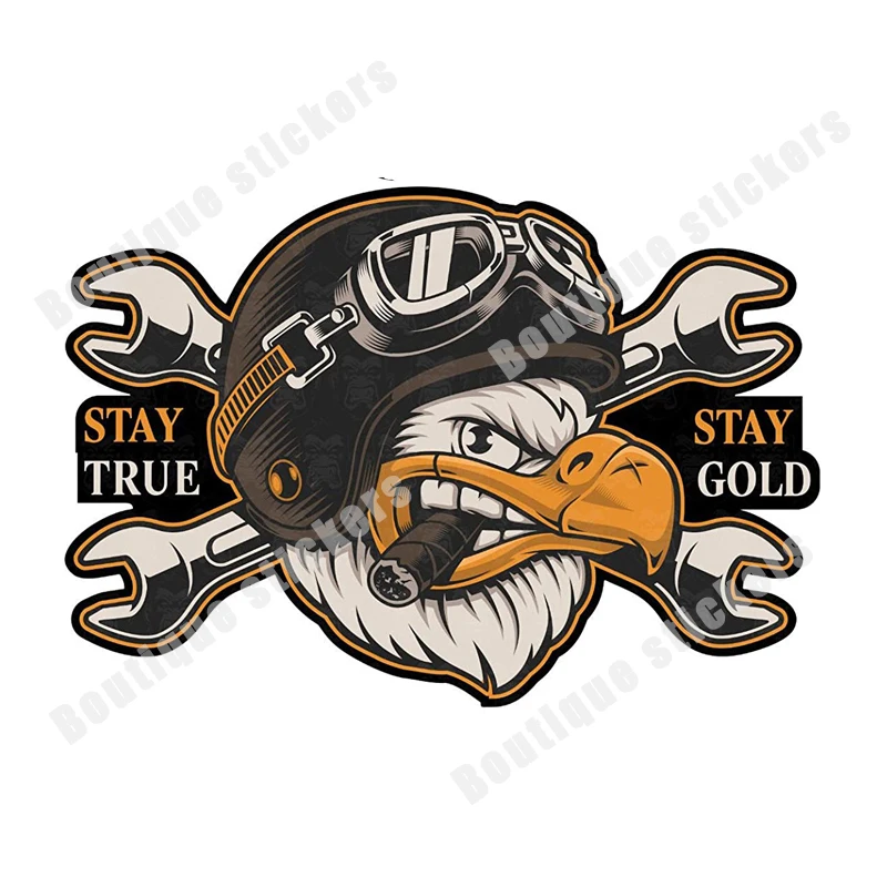4X Cut-it Folientechnik & Design Eagle Chopper Sticker Bobber Biker Мотоцикл Американский винтажный Ретро