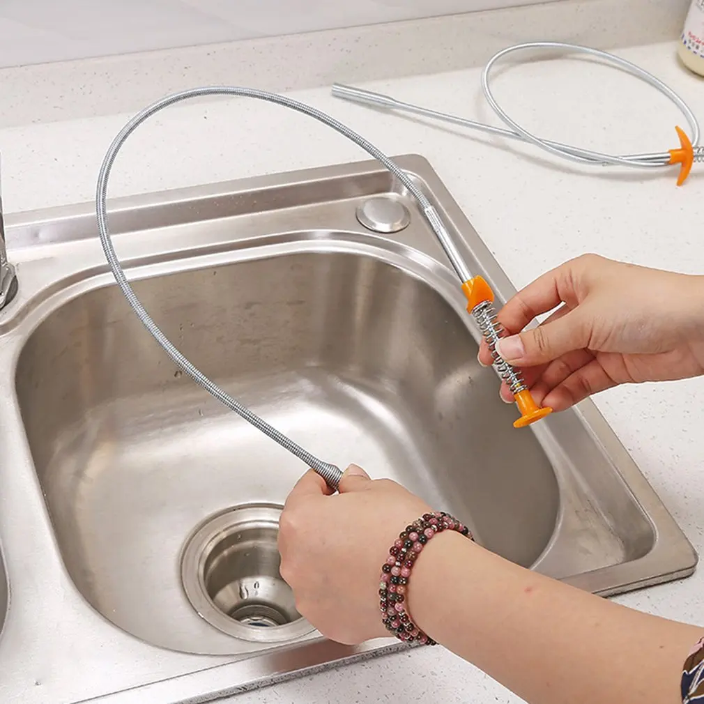 Гибкая рука резинка на талии Pressable канализационные сборщик мусор Клип земснаряд