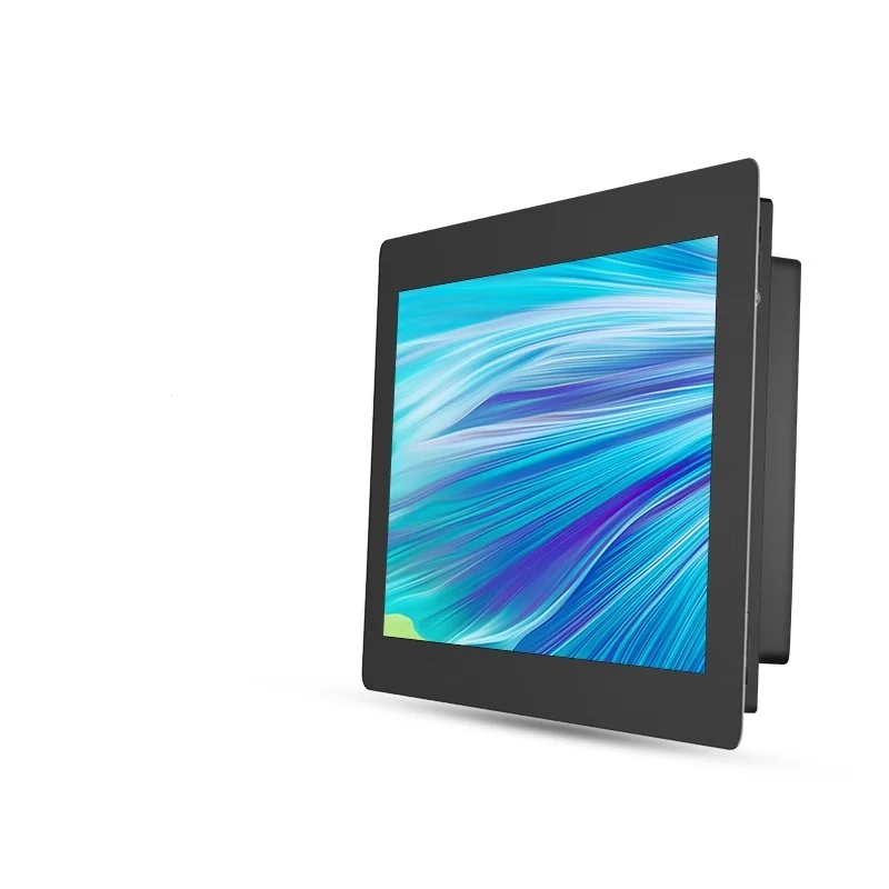 

14 Inch Industrial Display Monitor TV Interface Metal Shell Resolution 1366*768 Cool Buckles Mounting Touch Screen Advertising