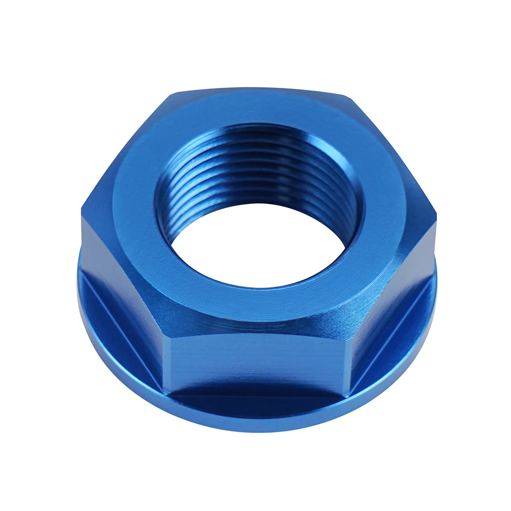 

For Yamaha YZ125 YZ250 1999-2021 YZ125X YZ250X YZ250FX YZ450FX 2017-2021 WR250F WR450F 2001-2020 M20 x P1.5 Rear Axle Nut Bolt
