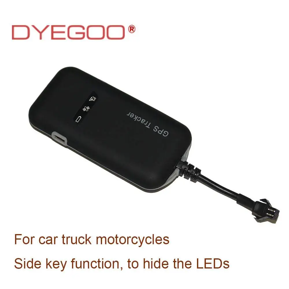 DYEGOO gps трекер для автомобиля/транспортного средства 4 группы gps трекер GT02A Google с платформой в режиме реального времени Противоугонная