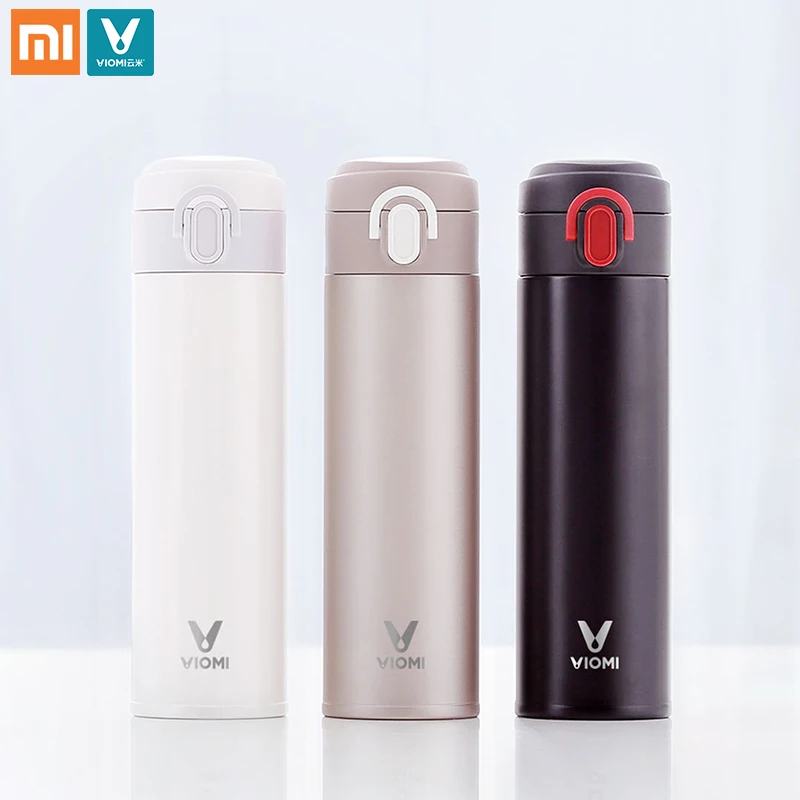 Xiaomi оригинальный термос Yunmi кружка с плоским дном 12 часов длительной изоляции