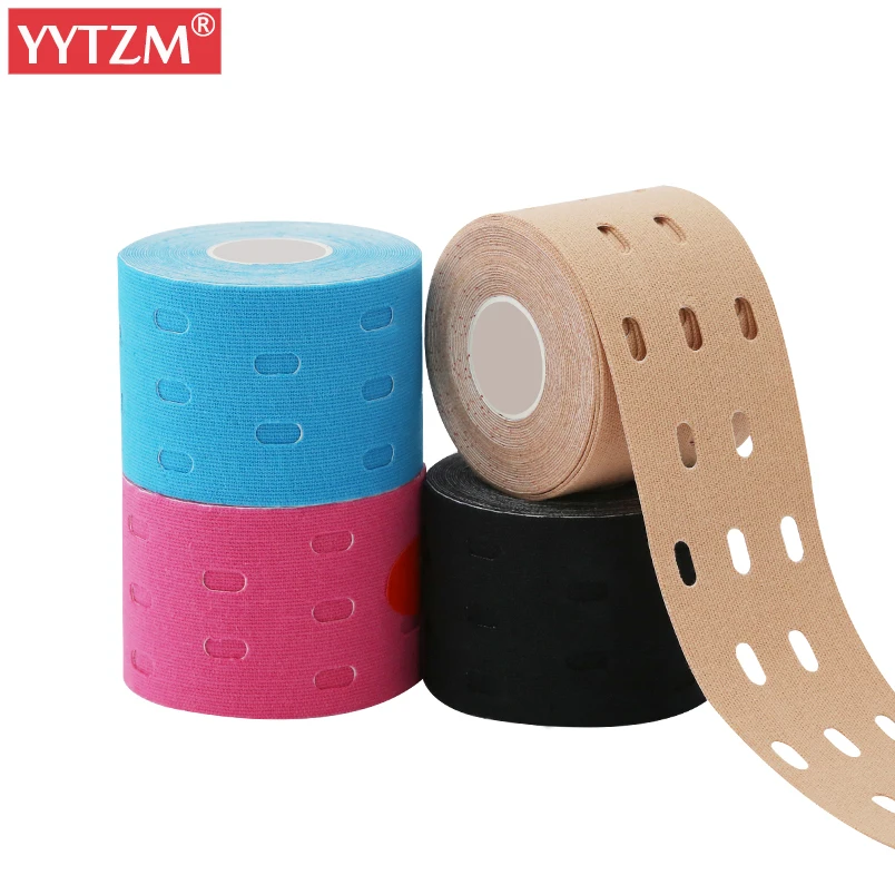 Перфорированная дышащая лента для занятий спортом 5 см * м|Налокотники и