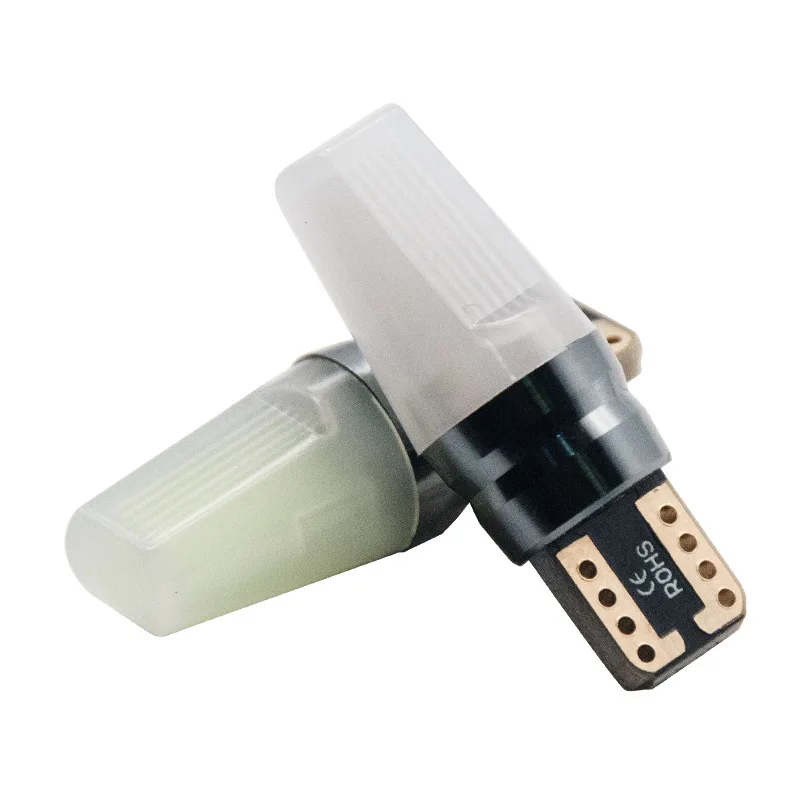 2 шт. разноцветные светодиодсветодиодный лампы T10 194 501 W5W SMD COB DC12 в|Сигнальная