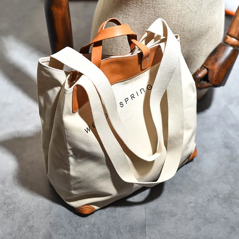

Art unisex canvas bag handbag foldable tote bag large capacity shopping bag shoulder bag college style casual women's school bag