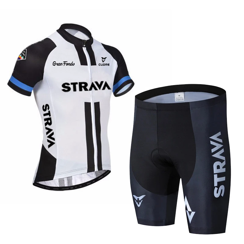 Комплект одежды для велоспорта STRAVA комплект из джерси с короткими рукавами