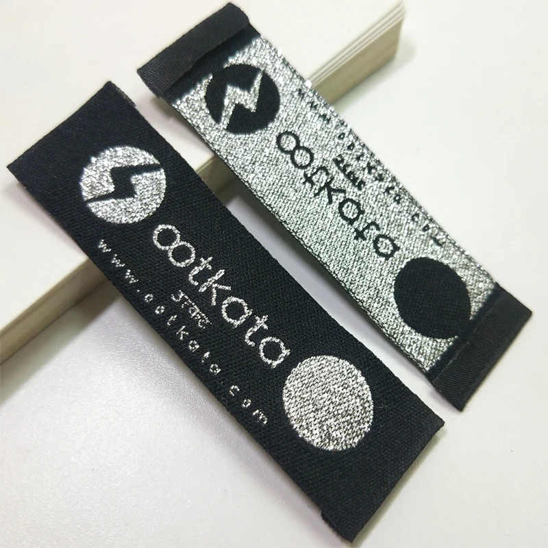 На заказ прямые продажи этикетка для одежды торговая марка складывающаяся с