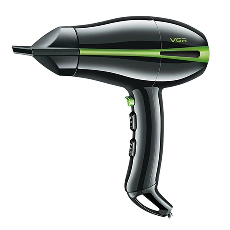 Профессиональный фен для волос 1800 2000 Вт регулировка скорости горячего и