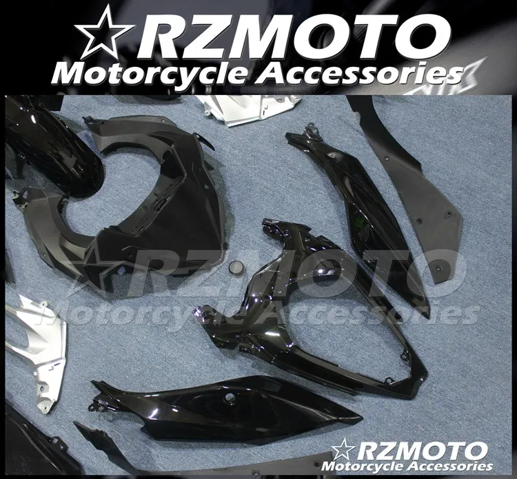 

Injection Molding New ABS Whole bike Fairings kit Fit for Kawasaki Ninja 400 ZX4R 2018 2019 2020 Ninja400 Custom black bright
