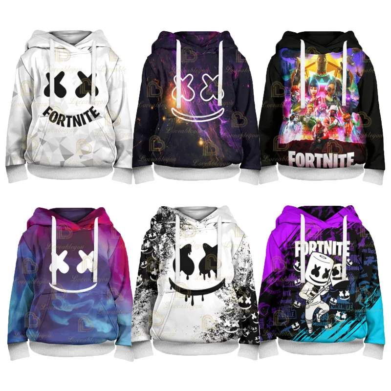 

Fortnite Pullovers Mens Girls Long Sleeve Hoodies Spring Autumn Women Teen Boys Game Sweatshirt Hoody Hooded Casual Sweatshirt