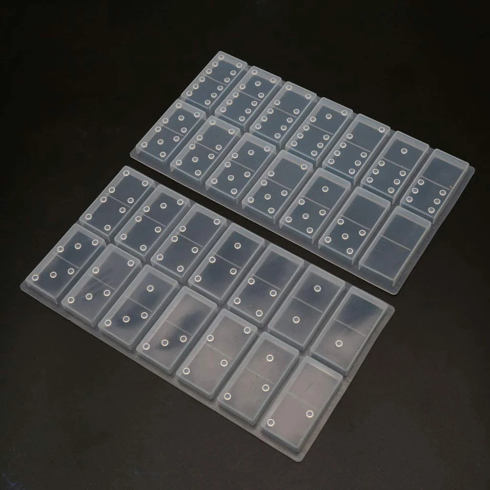 

DIY Domino Drip Mold Domino Resin Molds Domino Double Six Epoxy Resin Molds DIY Domino Mold Crafting Class Reusable Home