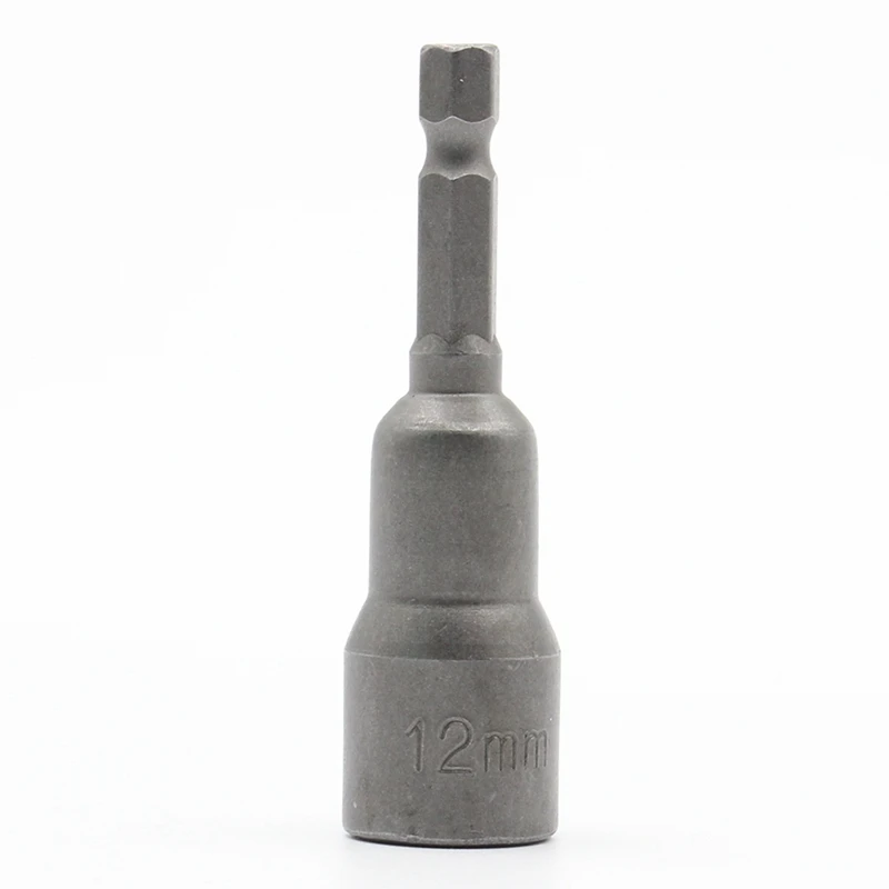 15 Pcs 5 Mm~19 Mm Professional Magnetic Nut Driver Set Metric Socket 1/4 Inch Hex Shank Impact Drill Bit Adapter For Power Tools |