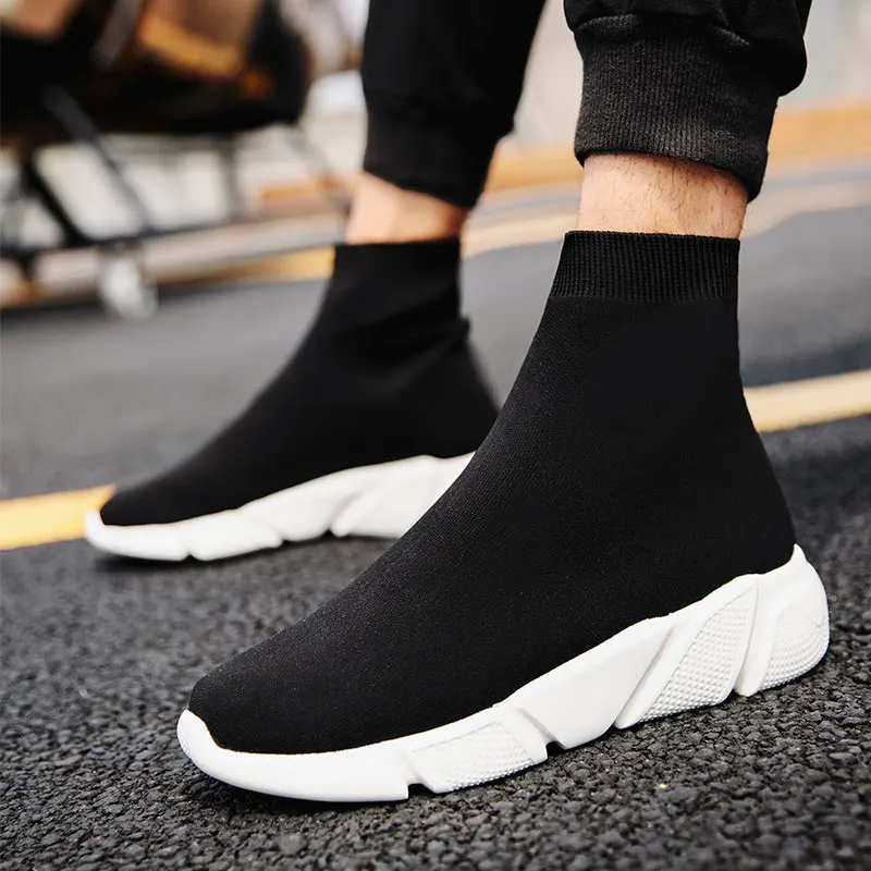 

MWY Logo Custom High Top socks Sneakers Running Shoes Women Sports Shoes Man Breathable Jogging Trainers Shoes Zapatillas