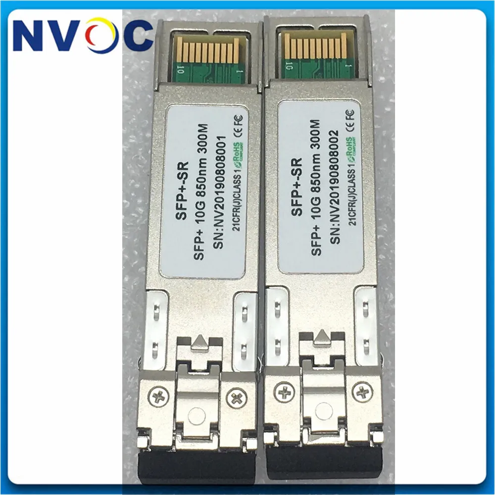 10G 850nm 300 m мульти режим двойное волокно разъем LC SFP +-SR волоконно-оптический модуль