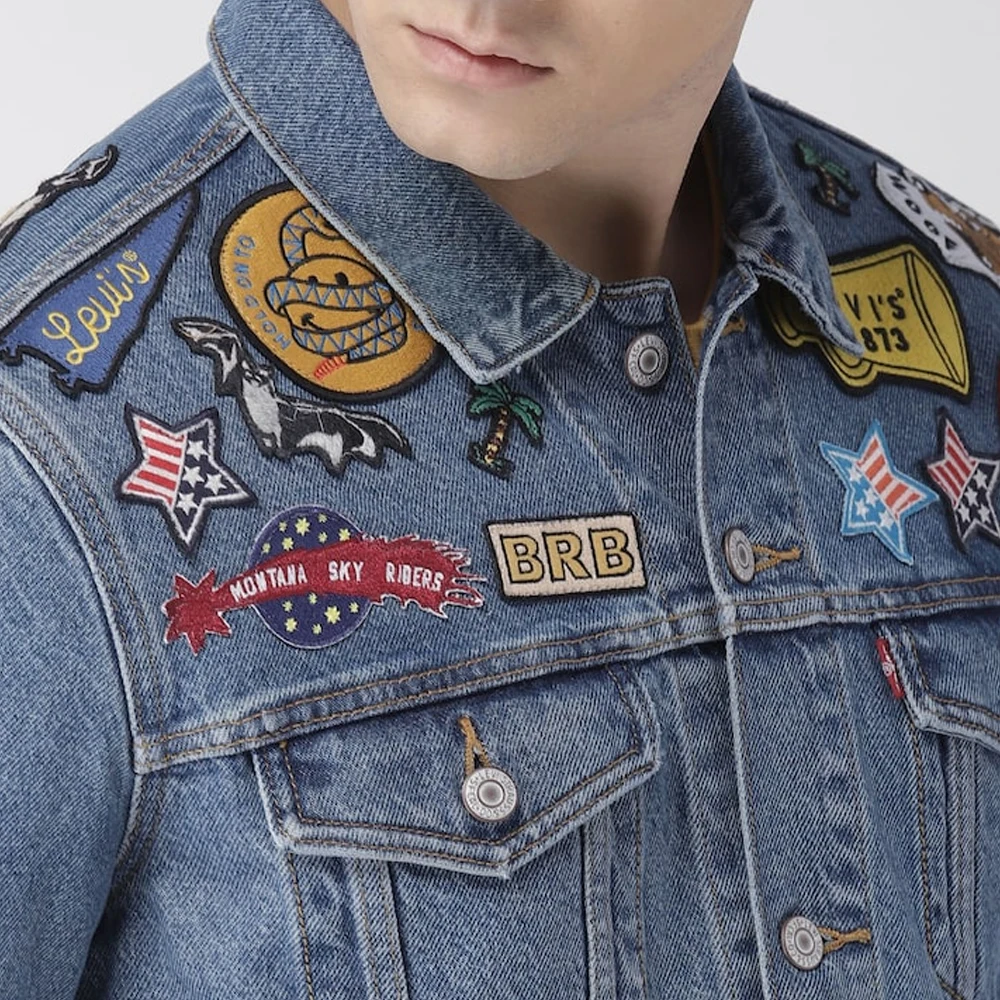 Индивидуальная фирменная вышитая нашивка с логотипом командного клуба нашивки