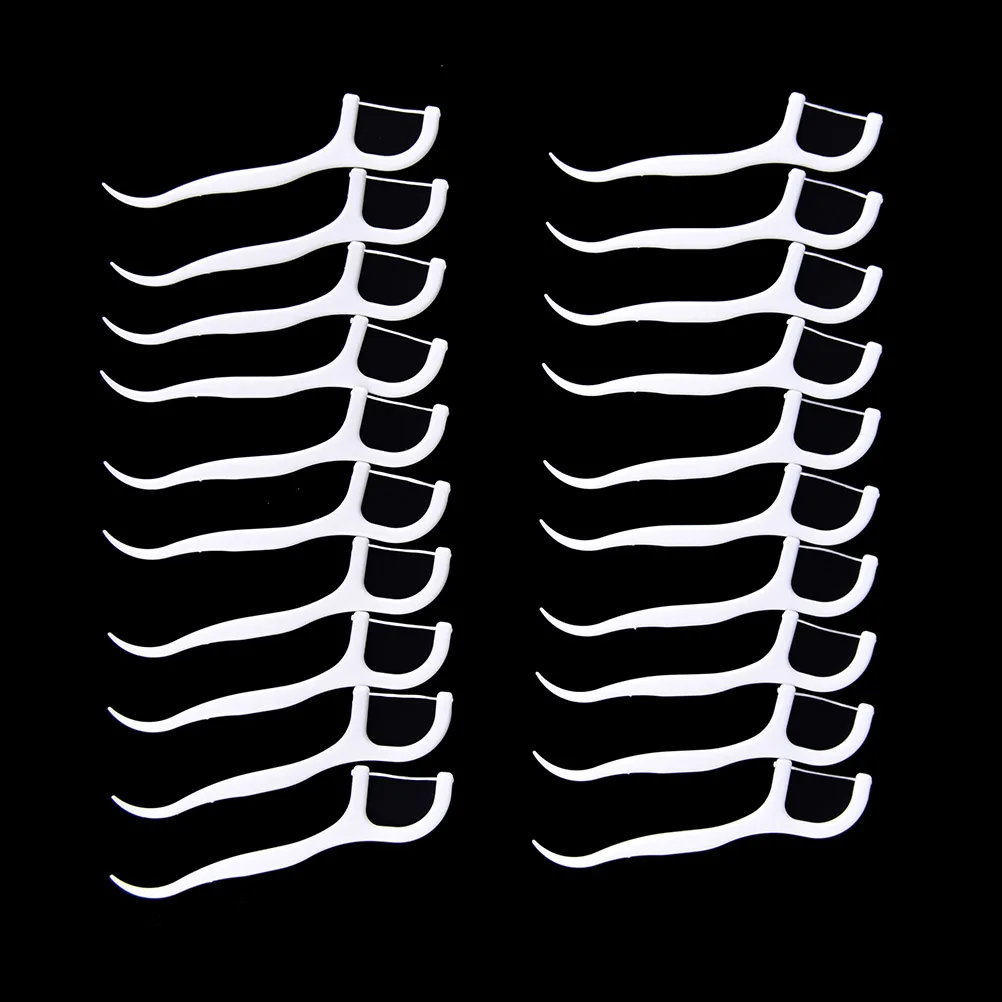 20 шт. зубная нить межзубная щетка чистка зубов палочка гигиена полости рта