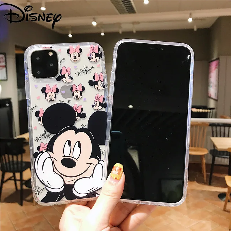 

Disney Mickey Minnie Original Phone Case for iPhone 6S/7/8P/X/XR/XS/XSMAX/11/12Pro/12min Phone Case Cover for iPhone 6P 6sp