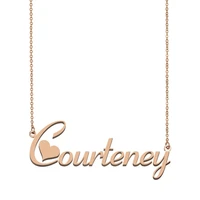 courteney name necklace custom name necklace for women girls best friends birthday wedding christmas mother days gift