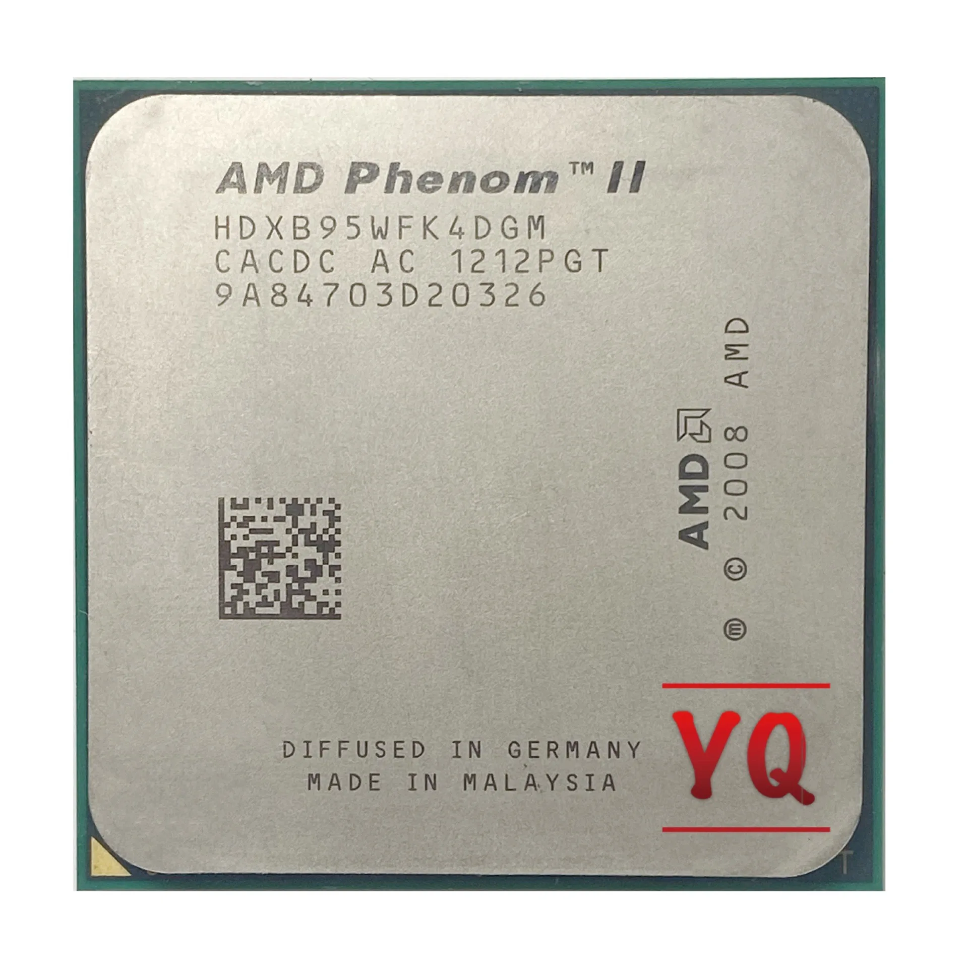 Процессор AMD Phenom II X4 B95/HDXB95WFK4DGM/HDXB95WFK4DGI 938Pin/3 0 ГГц/6 Мб L3/95 Вт Разъем AM3|Процессоры| |