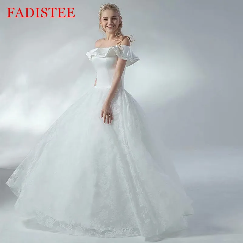 

Wedding Dress платья Vestido Trouwjurk Robe De Mariée De Novia Robe Longue Robe De Soiree Bride To Be Off The Shoulder