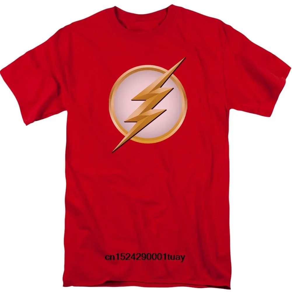 Забавная Футболка мужская новинка Женская флэш новый логотип взрослая футболка|