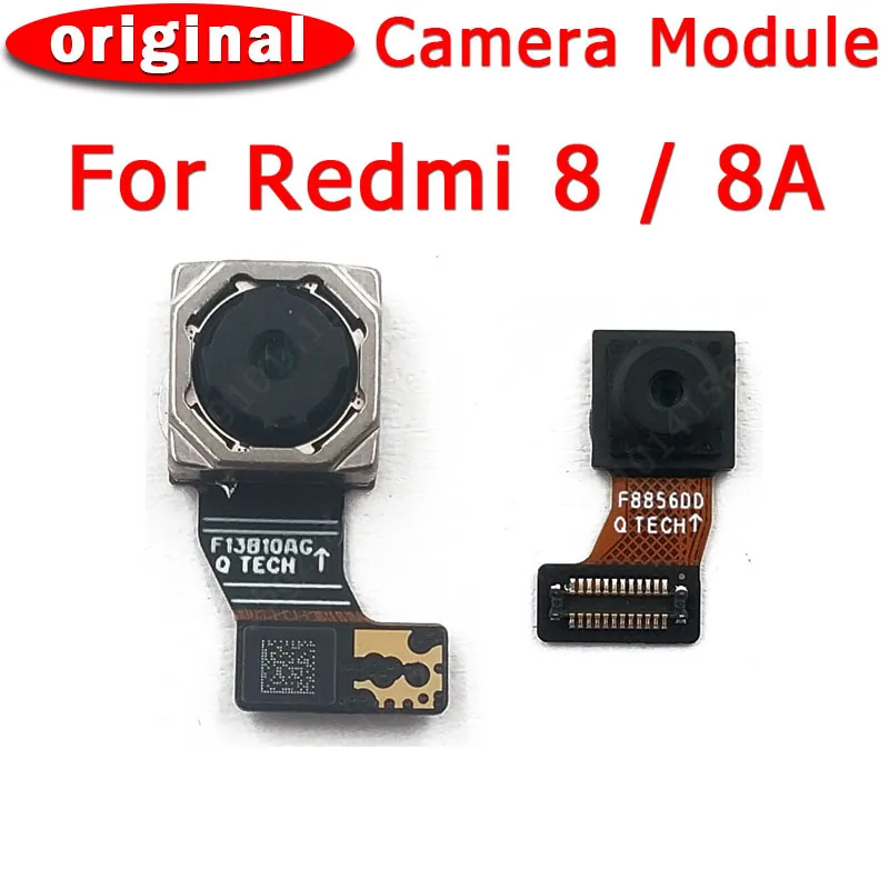 Оригинальная передняя и задняя камеры для Xiaomi Redmi 8 8A модуль основной Замена